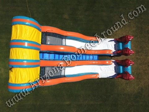 Big Kahuna dual lane water slide rental Phoenix Arizona